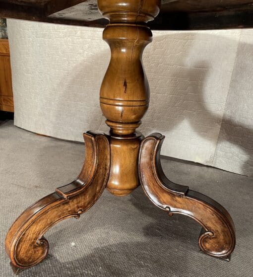 Biedermeier Marquetry Center Table - Base - Styylish