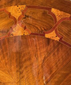 Biedermeier Marquetry Center Table - Inlay Detail - Styylish