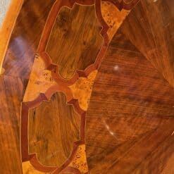 Biedermeier Marquetry Center Table - Inlay - Styylish