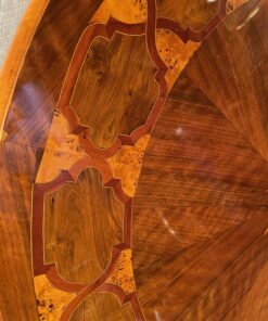 Biedermeier Marquetry Center Table - Inlay - Styylish