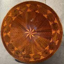 Biedermeier Marquetry Center Table - Top Plate - Styylish