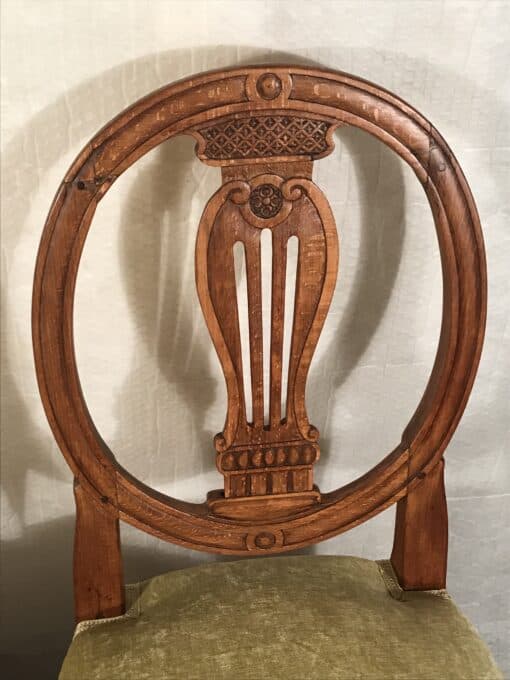 Pair of Louis XVI Chairs - Backrest - Styylish