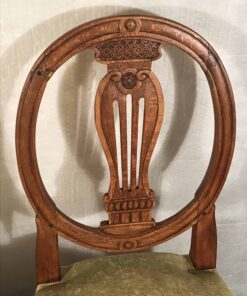 Pair of Louis XVI Chairs - Backrest - Styylish