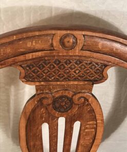 Pair of Louis XVI Chairs - Backrest Detail - Styylish