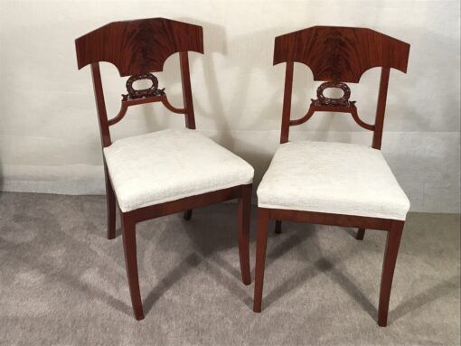 Pair of Swedish Gustavian Side Chairs - Set - Styylish