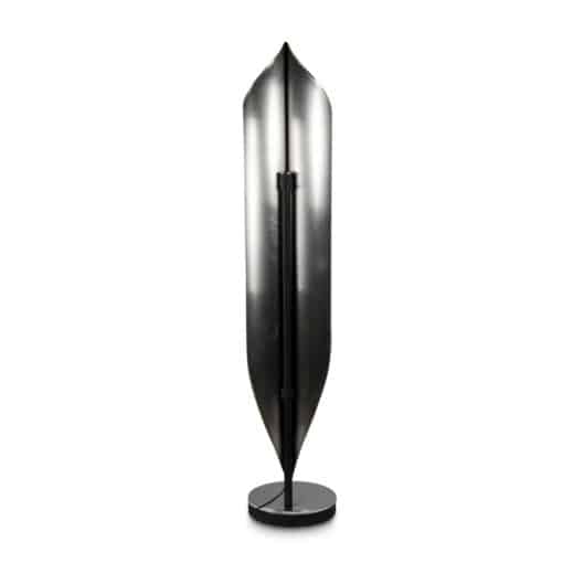 Brushed Metal Lamp - Full - Styylish