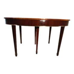 French Extendable Mahogany Table - Front Profile - Styylish