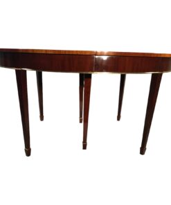 French Extendable Mahogany Table - Front Profile - Styylish