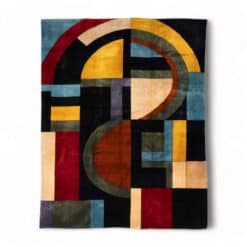 Geometric Wool Rug - Styylish