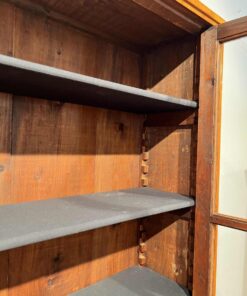 Cherry Biedermeier Vitrine - Upper Compartment Interior - Styylish