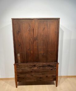 Cherry Biedermeier Vitrine - Back Profile - Styylish