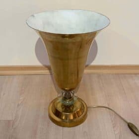 Brass  Art Deco Lamp, Paris, France, circa 1930