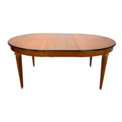 Biedermeier Dining Room Table - Half Extended - Styylish