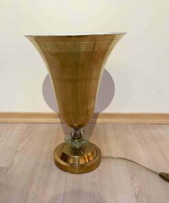 Brass Art Deco Lamp - Full Profile - Styylish