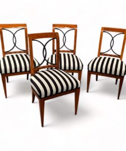Set of 4 antique Biedermeier chairs- Styylish