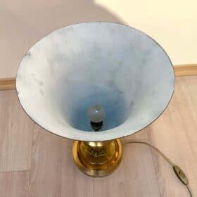 Brass  Art Deco Lamp, Paris, France, circa 1930