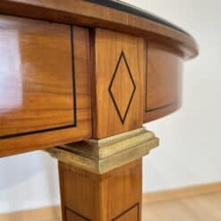 Biedermeier Dining Room Table - Ebonized Details - Styylish