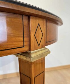 Biedermeier Dining Room Table - Ebonized Details - Styylish