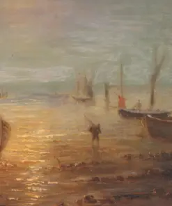 Painting by Jean Ernest Aubert - Detail - Styylish