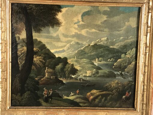 Old Master Landscape Painting - Full view - Styylish