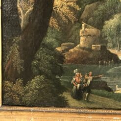 Old Master Landscape Painting - Figures - Styylish