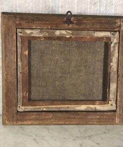 Old Master Landscape Painting - Back of Frame - Styylish