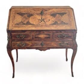 Antique Louis XV Secretary Desk, France 1760