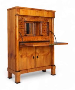 Biedermeier Cherry Wood Secretary Desk- Styylish
