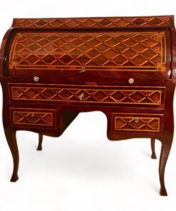 Antique Louis XVI Roll Top Desk- Styylish