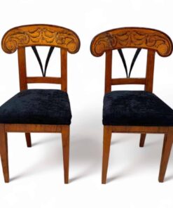 Pair of Biedermeier Shovel Chairs- Styylish