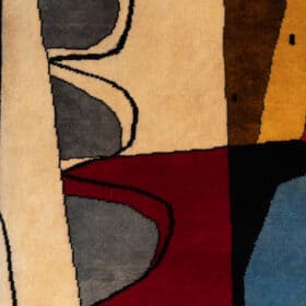 Le Corbusier Rug. Contemporary Work.