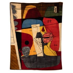 Le Corbusier Rug. Contemporary Work.