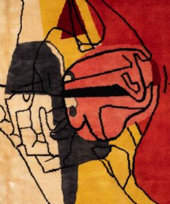 Alternative view of Le Corbusier Rug. Contemporary Work.