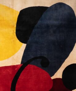 Alexander Calder Inspired Rug - Blue Detail - Styylish