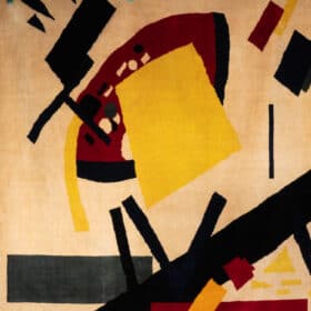 Kasimir Malevich Rug. Contemporary Work.