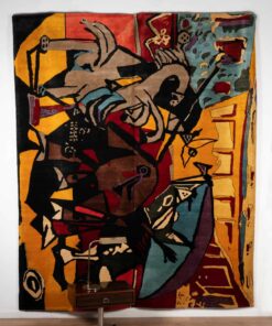 Picabia inspired Rug - Staged - Styylish