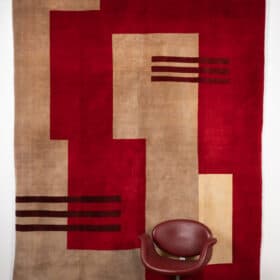 Paul Haesaerts Rug. Contemporary Work.