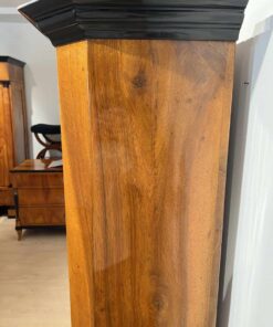 Walnut Biedermeier Bookcase - Side Details - Styylish