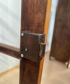 Walnut Biedermeier Bookcase - Lock - Styylish
