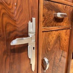 Art Deco Walnut Sideboard - Nickel - Styylish