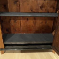 Walnut Biedermeier Bookcase - Compartment Interior - Styylish