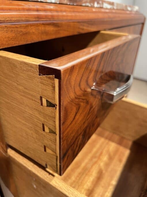 Art Deco Walnut Sideboard - Drawers - Styylish