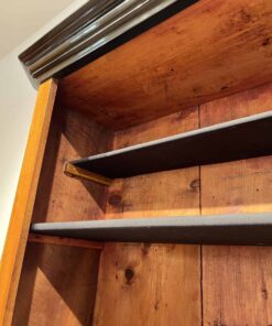 Walnut Biedermeier Bookcase - Interior Wood - Styylish