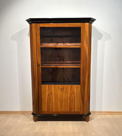 Walnut Biedermeier Bookcase - Full - Styylish