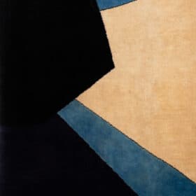 Serge Poliakoff Rug. Contemporary Work.