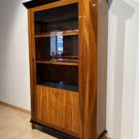 Walnut Biedermeier Bookcase, Austria 1825