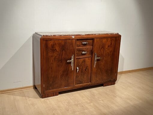 Art Deco Walnut Sideboard - Full View - Styylish