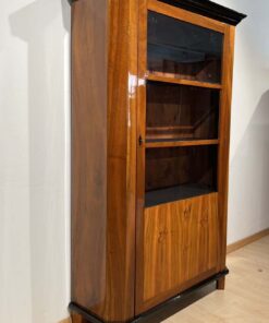 Walnut Biedermeier Bookcase - Side Profile - Styylish