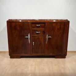 Art Deco Walnut Sideboard - Front - Styylish