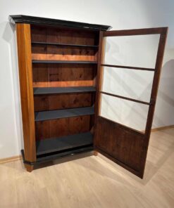 Walnut Biedermeier Bookcase - Interior - Styylish